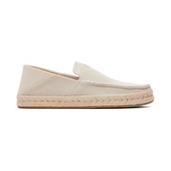 TOMS รองเท้าลำลองผู้ชาย สลิปออน รุ่น Alonso Loafer Rope Fog Heritage Canvas Suede (CE) รองเท้าลิขสิท