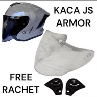 Helmet Visor JS Armor helmet Visor with free ratchet