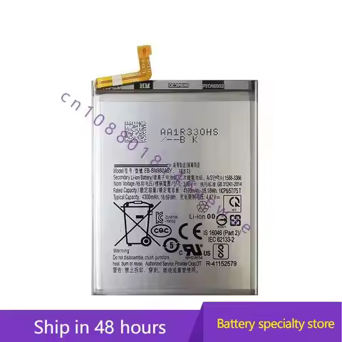 High Quality Batteries EB-BN980ABY Battery For Samsung Galaxy Note 20 N980F SM-N980F/DS N980 Mobile