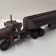 IXO 1/43 Peterbilt 281 1955 Peterbilt Trailer Truck Model Oil Tank Plastic