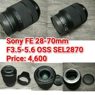 Sony FE 28-70mm F3.5-5.6 OSS SEL2870