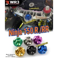 Wr3 ninja 150 R steering bolt | RR middle triangle bolt ninja150 handlebar