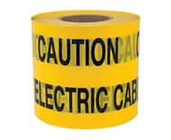 Hazard Tape เทปเตือนสีน้ำเงิน เทปคำเตือน เทป หน้ากว้าง 15 cm ยาว 300 เมตร/ม้วนWARNING TAPE WIDTH 6 3