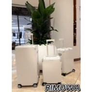 Rimowa Hybird  Gloss White 21-inch Carry-on Luggage,26-inch  30-inch & 33-inch Checked Luggage / Sui