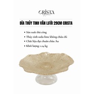 Crista Home Glass Tall Plate 29 × 13 × 13 cm- 60219