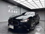 ☺老蕭國際車庫☺ 一鍵就到! 正2014年 Maserati Ghibli SQ4 3.0 汽油 暗夜黑(207)/實車實價/二手車/認證車/無泡水/無事故/到府賞車/開立發票/元禾/元禾老蕭