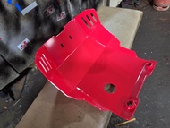 กันแคร้ง HONDA  CRF  300  L   งาน อลูมิเนียม  หนา  4  มิล  แข็งแรง   ทำสี พาวเดอร์โค้ท