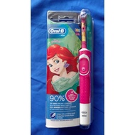 Daigou Germany Braun Oral-B Oral B Children's Electric Toothbrush Rechargeable Little Mermaid