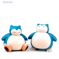 ❣💕💞【Special price】Qinkelai Pokemon Snorlax Money Box 2 Pose FIGURE ยืนนั่งหมูออมสินหม้อ