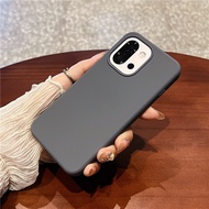 For OnePlus 13T Case Luxury Skin Feeling Real Liquid Silicon Rubber Soft Phone Cover Casing For OneP