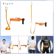 Eigell Belt with Lanyard, Tree Climbing Safety Harness Protective Gear, Personal  Fall Arrest Kit