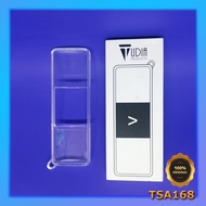 Tudia TPU Protective Case for AliveCor Cardio Mobile 6L Clear Bening