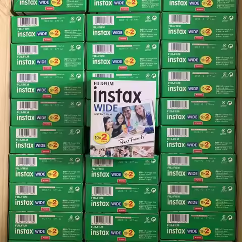 in Stock 5 Inch Wide Format Fujifilm Instax WIDE Photo Paper 10-200 Sheets For Fuji Wide 210 200 300