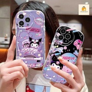 HP CC128 CC129 Case Casing Kuromi Queenhp For OPPO F9 A5S A7 A12 A1K A3S A15 A16 A17 A17K A31 2020 A