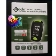 [25strips +10 free strips] Uright (U-Right) Glucometer Set