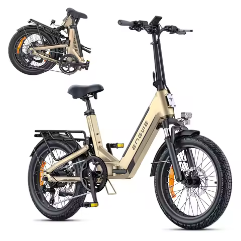 ENGWE L20 3.0 Boost Folding E-Bike 250W Motor 48V 13.5AH Electric Bicycle City Commuter 135KM Max Ra