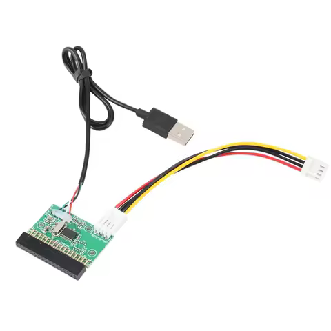 1.44MB 3.5Inch Floppy Drive Connector 34 PIN 34P To USB Cable Adapter PCB Board PC USB TO FLOPPY U D