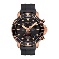 Tissot Seastar 1000 chronograph Tissot Seastar 1000 black-rose gold t1204173705100 men's watches