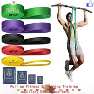 FKILLA Fitness Elastic Band, 5-85 lbs TPE Yoga Tension Band,  Elastic Resistance Bands Unisex