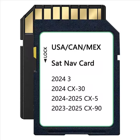 Upgraded KMV66 EZ1B Navigation SD Card Map for CX-5(2024-2025), CX-30/Model 3(2024), CX-90(2023-2025