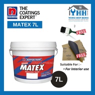 7L Nippon Paint Super Matex White 15245 / 9102