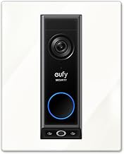 iSecur Faceplate Suitable for Eufy Battery Video Doorbell Acrylic White I Video Doorbell I Bell Sign