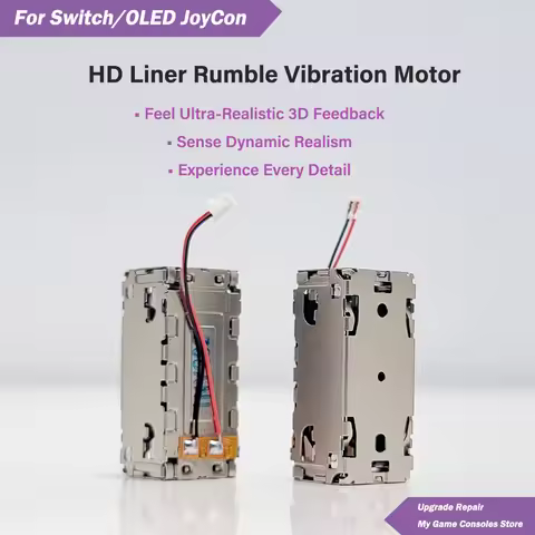 2pcs HD Liner Vibration Motor Rumble for Nintendo Switch Joy-Con for OLED JoyCon HD Rumble Motor Rep