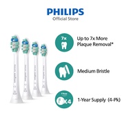 PHILIPS Sonicare Brush Head C2 Optimal Plaque Defense 4 Pack - HX9024/14