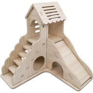 Hamster House & Cave all Animal Habitat, Guinea Pig House & Cave Multipurpose Chinchilla House Hamst