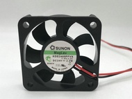 Jianzhun SUNON 5CM KDE2405PFVX 5010 24V 2.2W 5 cm 2-wire inverter fan （2023/ต้นฉบับ） power amplifire fan พัดลมระบายอากาศ