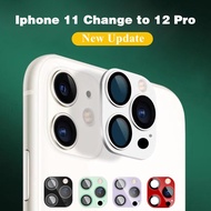 สำหรับiPhone 11เปิด12 Pro Maxเลนส์กล้องถ่ายรูปเปลี่ยนสำหรับiPhone 12 Proกระจกเทมเปอร์Protector Len