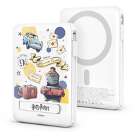 GARMMA - 哈利波特 磁吸+帶線五合一快充行動電源10000 mAh 霍格華茲特快車
