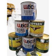 2023NEW☸BOYSEN / WELCOAT Quick Drying Enamel Paint 1/4Liter ( various color for wood and metal appli