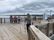 Goture Surf Fishing 30T+40T Carbon Fiber Spinning Beachcasting Rods 4-piece Portable Travel Rod 9FT 