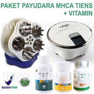 Paket Pengencang Payudara MHCA Tiens Masker Spirulina Vitaline Zinc