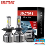 LEADTOPS H4 LED Headlight Car LED Headlight LED Fog Light 3000K 4300K 6000K 8000K Fog Lamp LED Head 