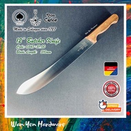 [Made in Germany] F. Herder 12 inch Butcher Knife / Bullnose Knife / Pisau Sembelih Daging w Wooden Handle 0347-31,00