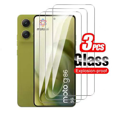 3Pcs Glass For Motorola Moto G86 Crystal Tempered Glas MotoG86 Power G56 MotoG56 G86Power G 86 56 Sc