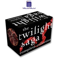 คอลเลกชัน Twilight Saga ที่สมบูรณ์1-7ปกอ่อนโดย Stephenie Meyer หนังสือภาษาอังกฤษดั้งเดิม