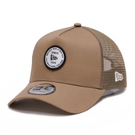 Round Patch Khaki 9FORTY A-Frame Trucker Cap