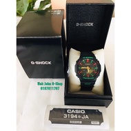 G-Shock GA-2100TH-1A Gshock GA2100 TMJ Rasta 100% Original 🇯🇵 Japan Set