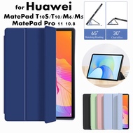 Magnetic Smart Tablet Case Cover For Huawei MatePad T10S T10 Se 10.4 10.1 Stand Case Huawei MatePad Pro M5 M6 11 10.8 10.1 8.4