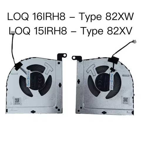 Laptop Cooling Fan For Lenovo LOQ 16IRH8 82XW LOQ 15IRH8 82XV GeekPro G5000 IRH8 CPU GPU Cooler Radi