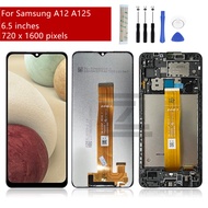 New Tested For Samsung Galaxy A12 LCD A125F SM-A125F A125 Display Touch Screen Digitizer For Samsung