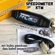 SPEEDOMETER KTM SPIDO KT3 SPEEDO KTM FULL DIGITAL SER CABLE SENSOR MOS