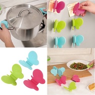Silicone Butterfly Bowl Clip Piring Oven Anti Panas Insulation Terhadap Hot Kitchen