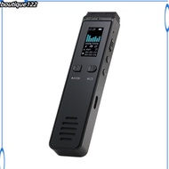 BOU Mini Digital Voice Recorder Dynamic Noise Reduction Recording Device Rechargeable Portable Voice Recorder Music