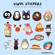 Studio Ghibli Stickers | Sold Per Pack | Waterproof Vinyl Sticker | paperotti.ig