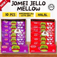 30pcs Jomei Jello Mellow Marshmallow with Jelly Gummy (Grape / Strawberry)