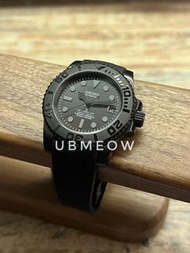 Seiko mod 精工改裝錶 全黑型格 現貨 Yacht Master (not Rolex)